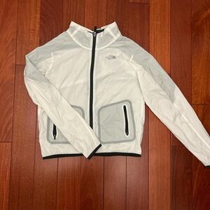 The North Face Gray and Black Lightweight Jacket